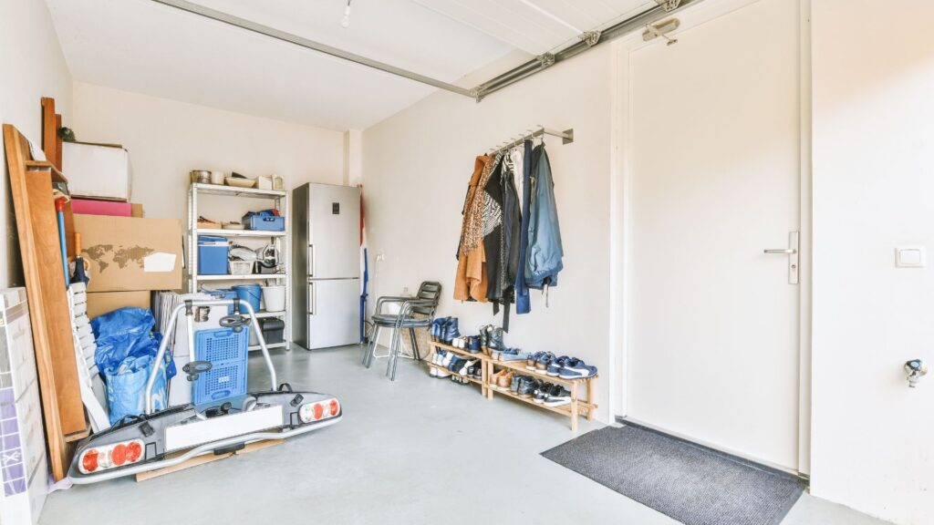 Decluttered Garage